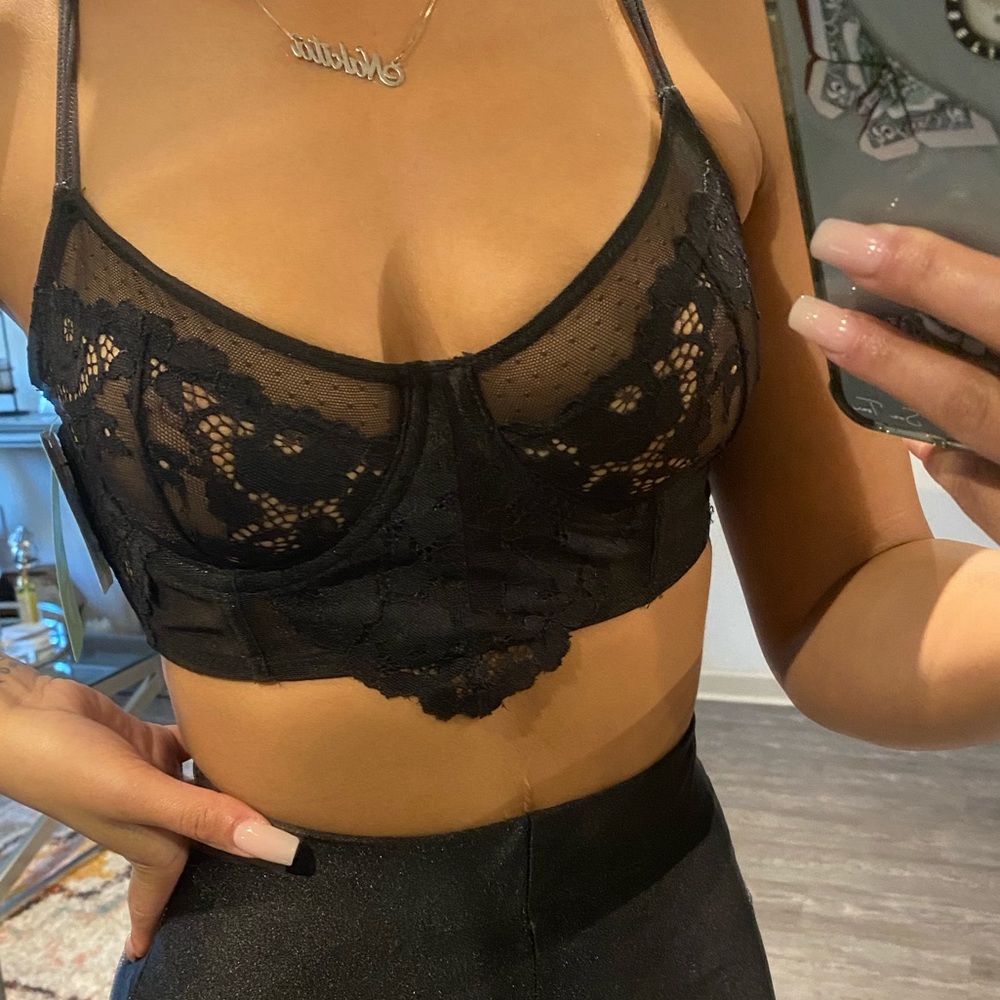 Bralette/crop black